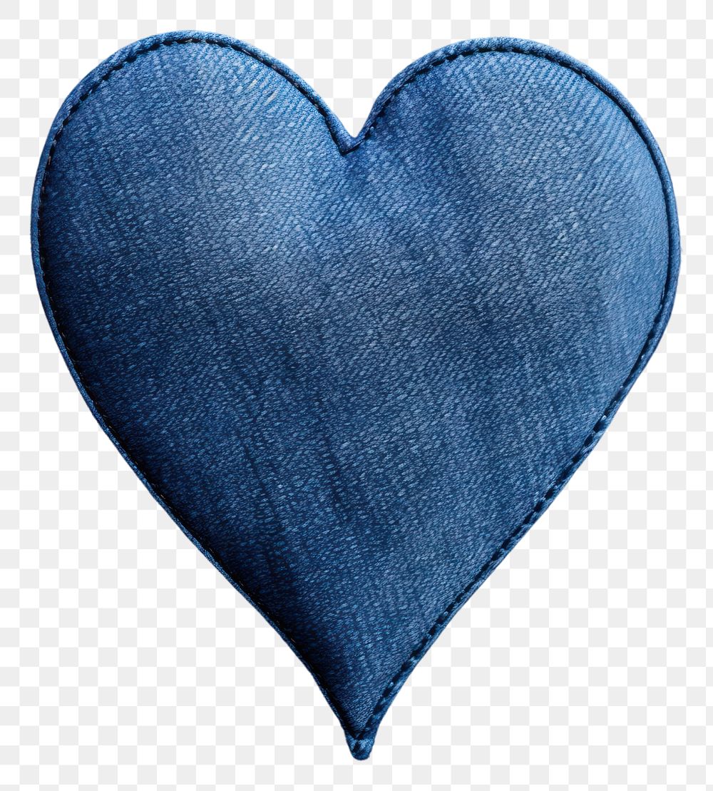 PNG Cut denim jeans cloth in heart shape backgrounds textured clothing. AI generated Image by rawpixel.