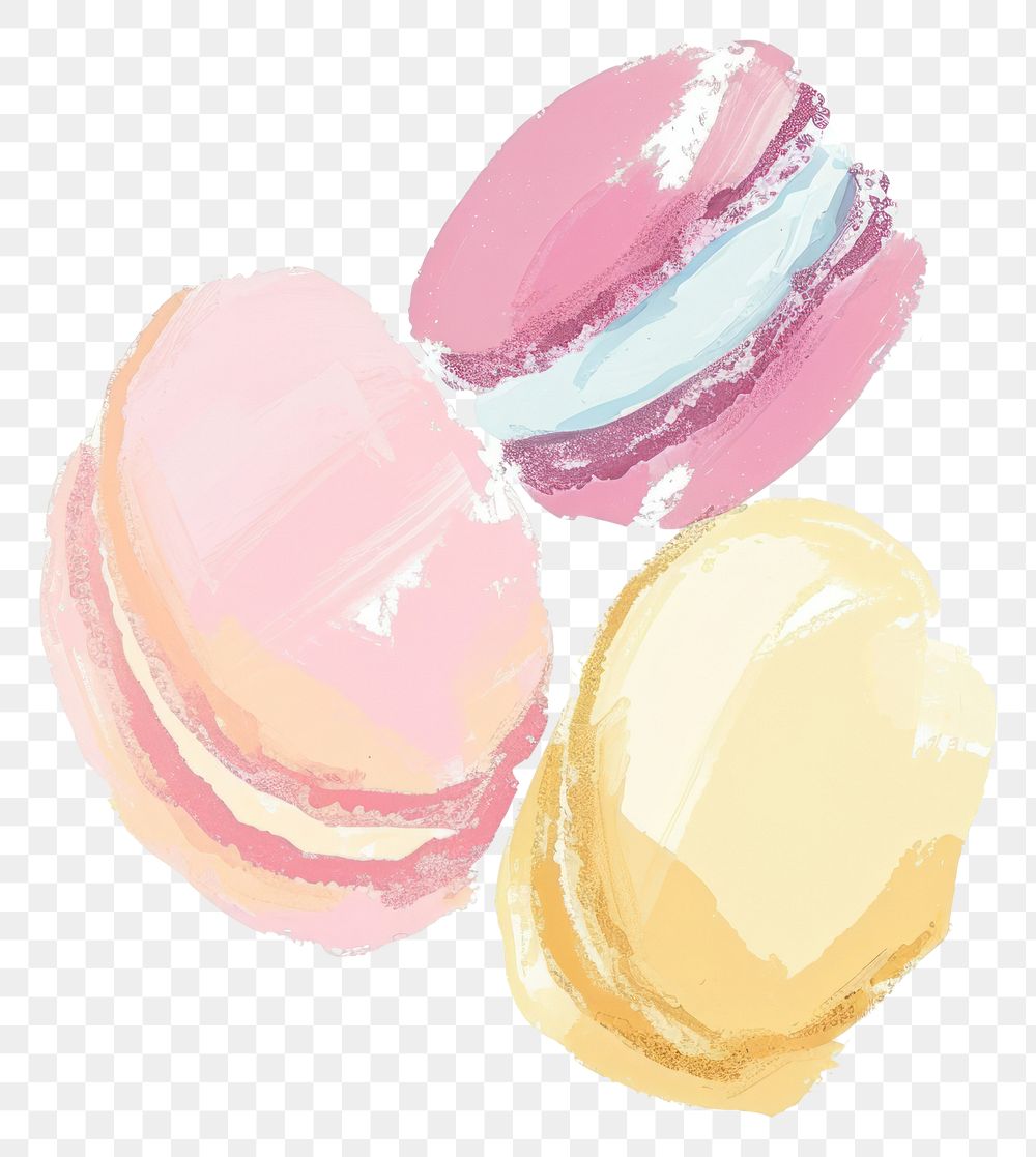 PNG Confectionery creativity macarons palette.