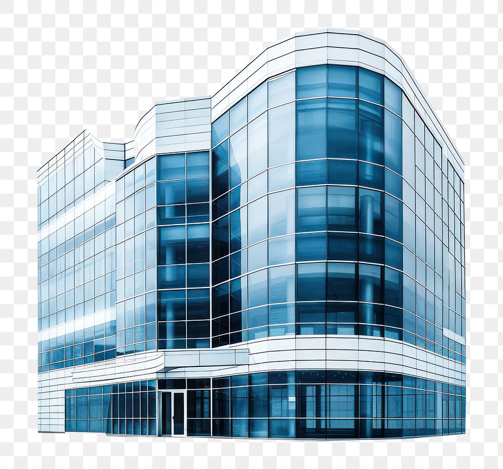 PNG  Office building architecture city white background.