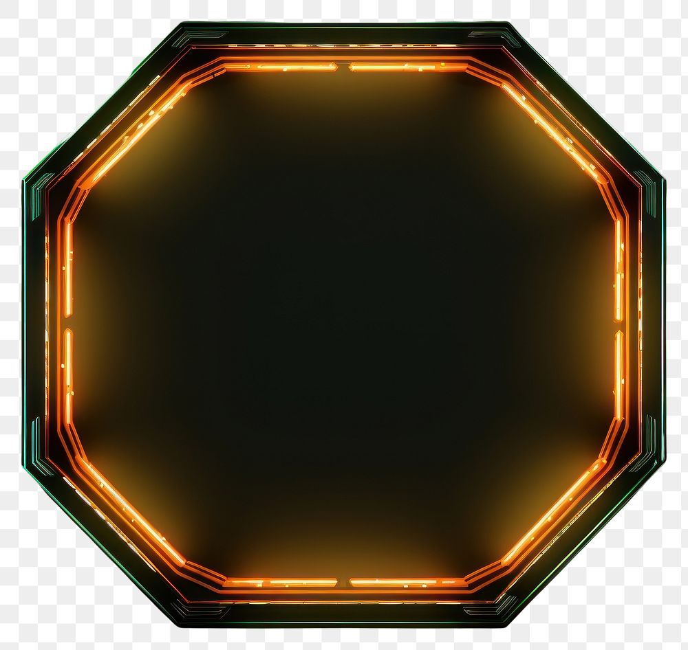 PNG Hexagonal Frame light backgrounds technology.