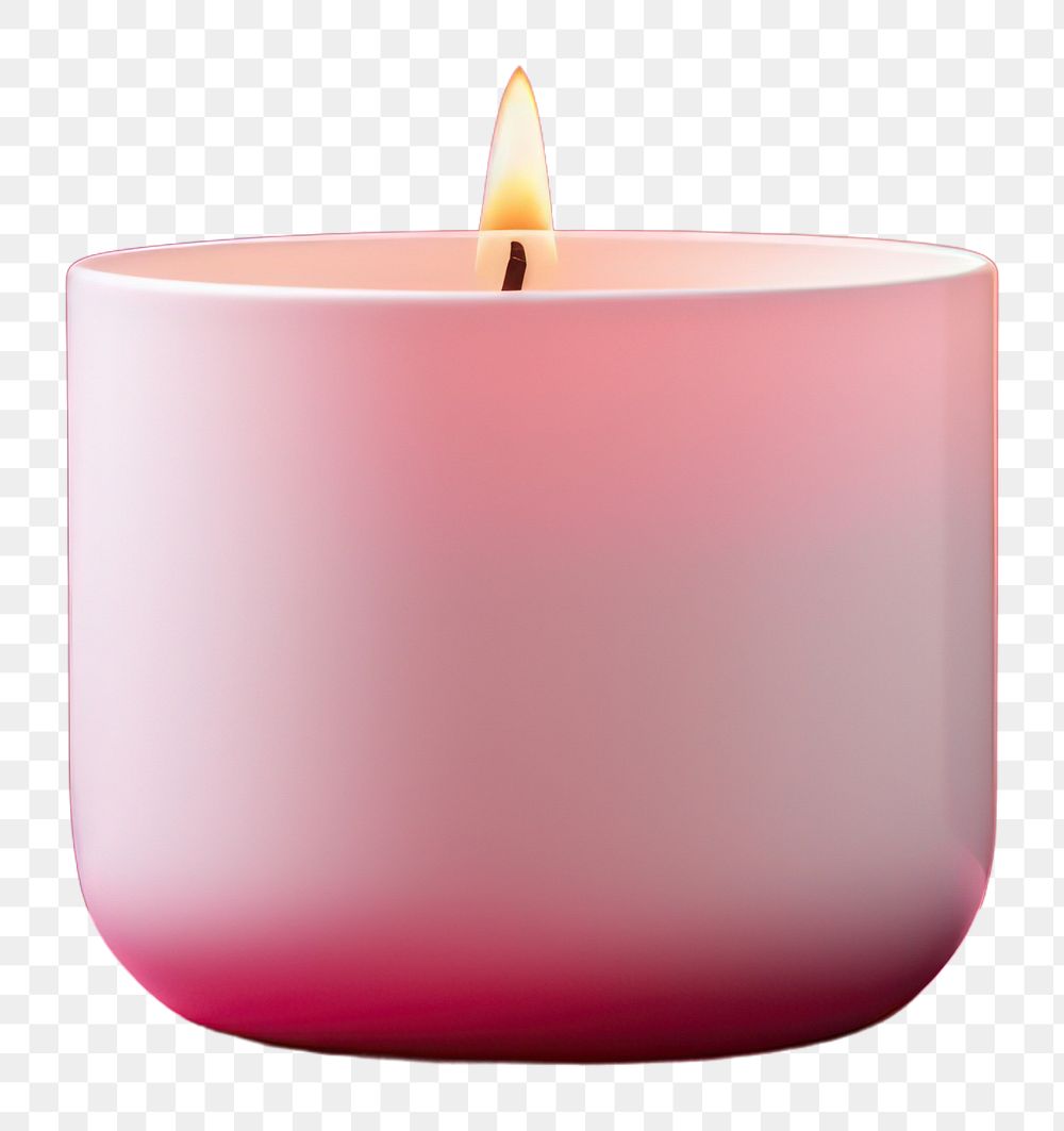 PNG Candle mockup pink pink background spirituality.