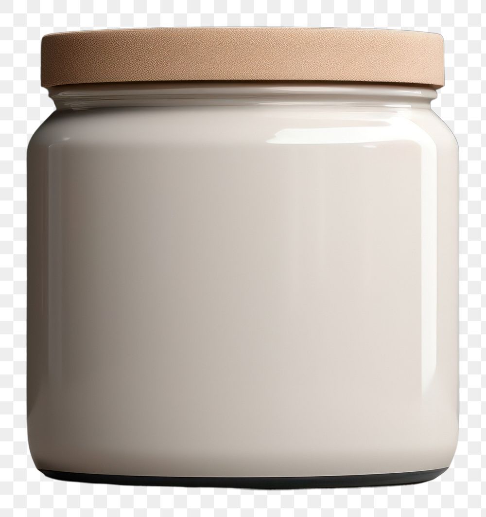 PNG Jar mockup porcelain container drinkware.