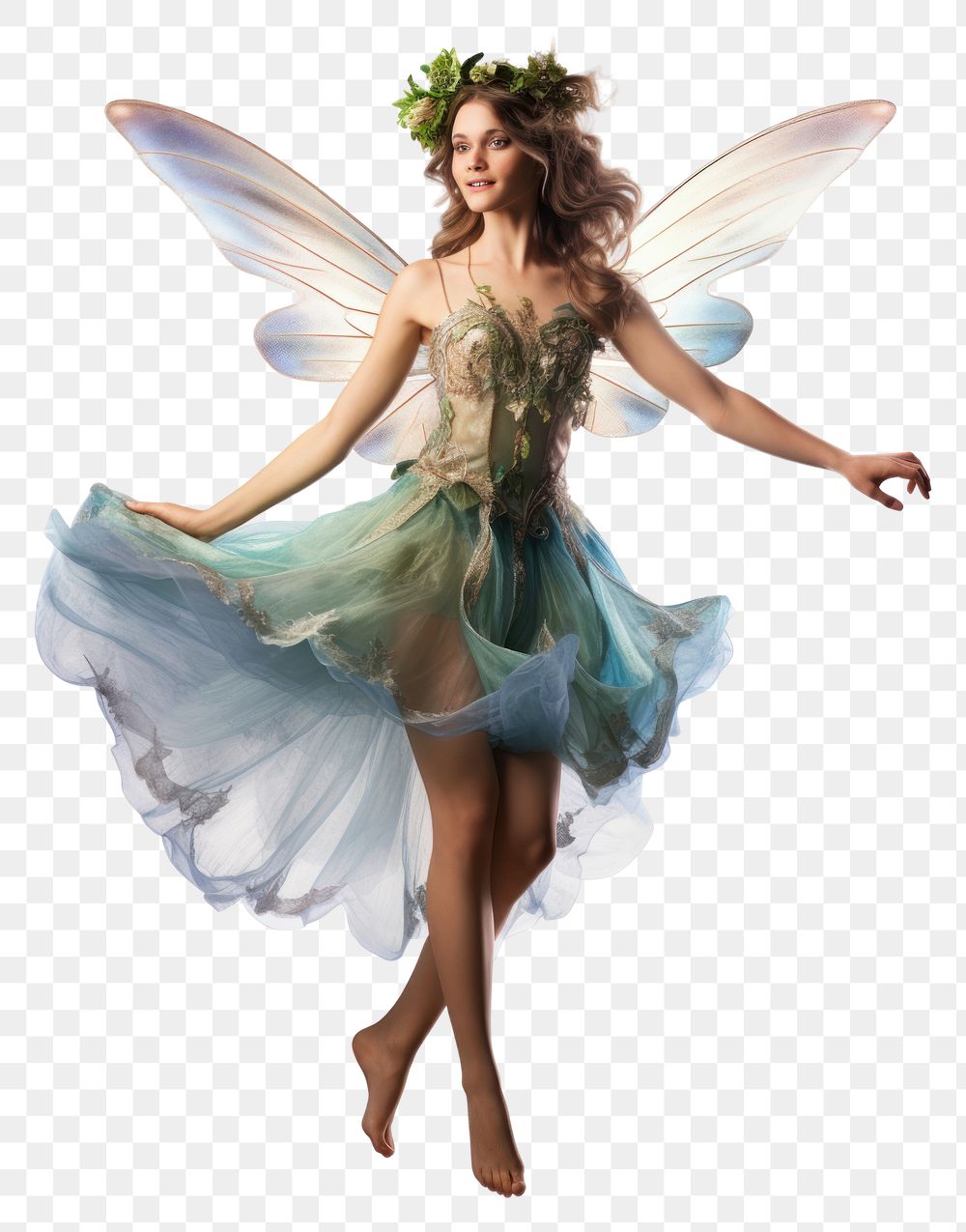 PNG Fairy dancing costume flying