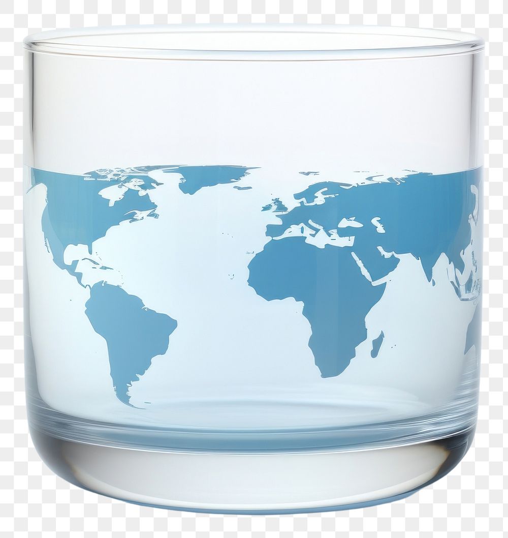 PNG World glass transparent refreshment.