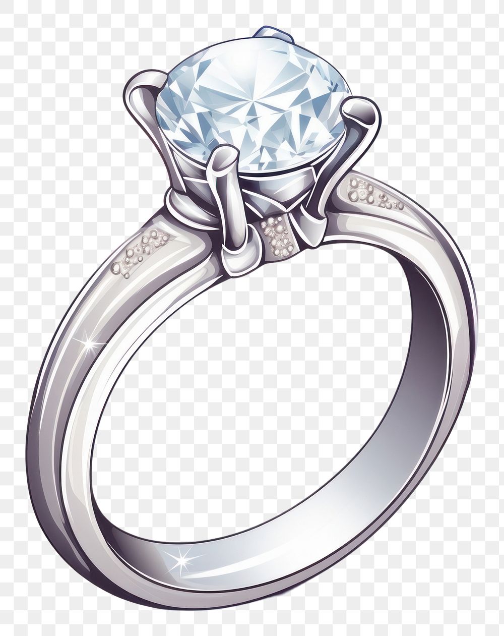PNG  Jewelry platinum ring gemstone.