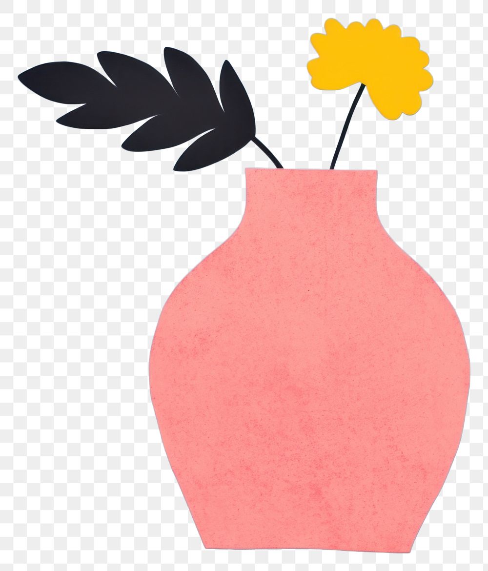 PNG Flower plant vase creativity.