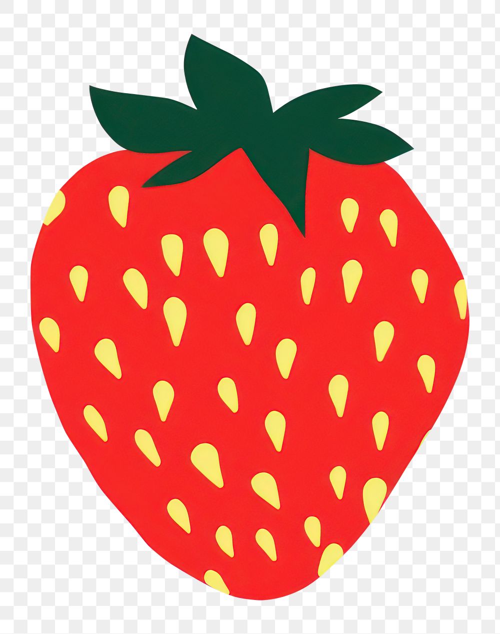 PNG  Isolate strawberry backgrounds pattern fruit. AI generated Image by rawpixel.