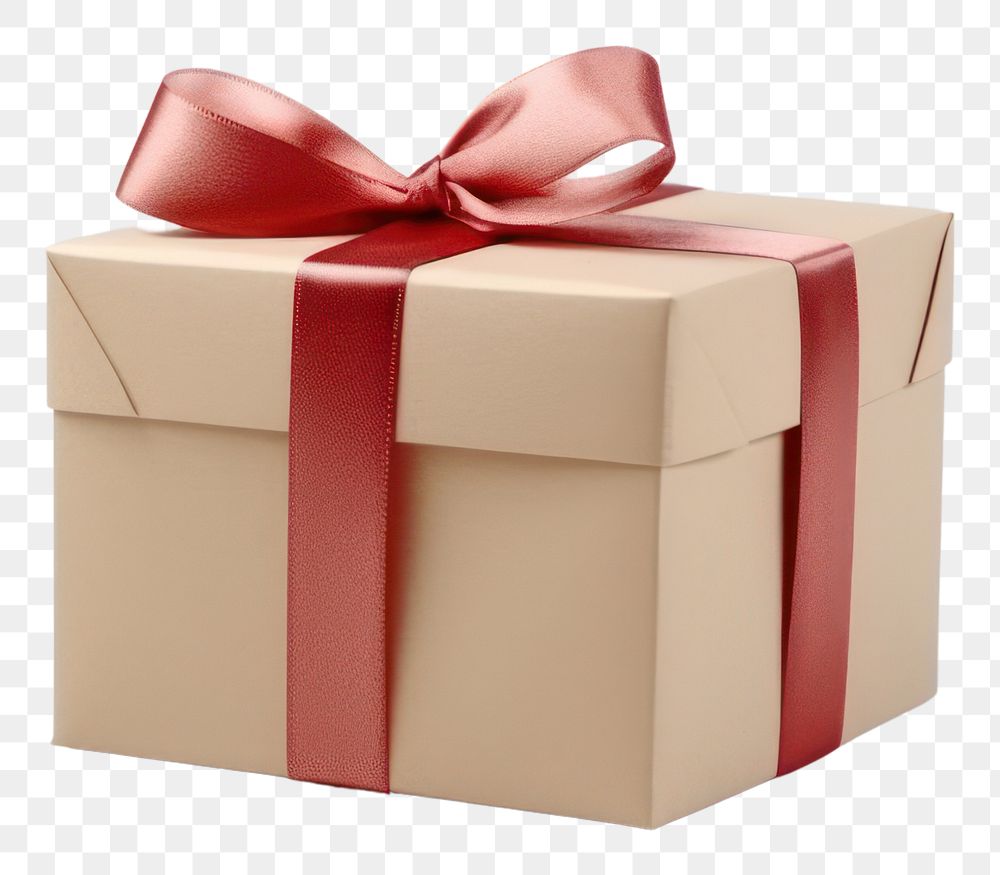 PNG Christmas gift box white background anniversary.