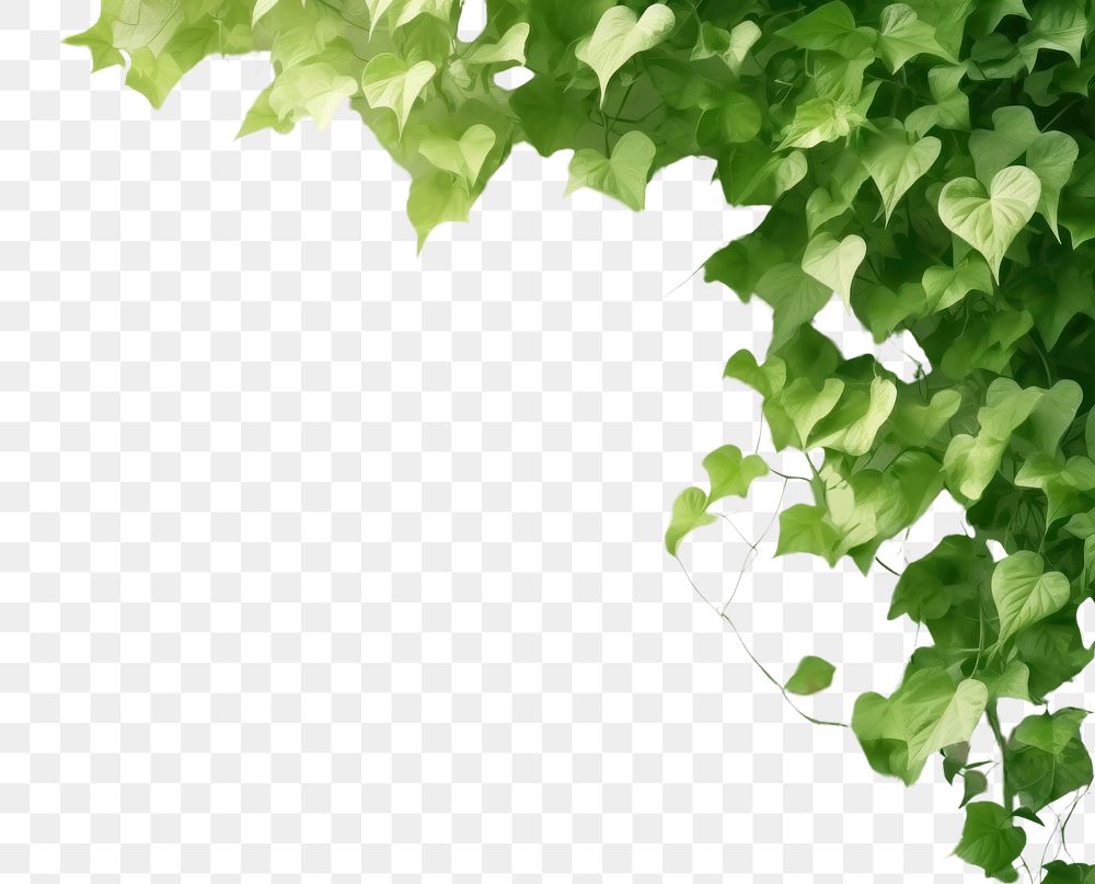 PNG A green wall with green leaves and shadows nature plant white. AI generated Image by rawpixel.