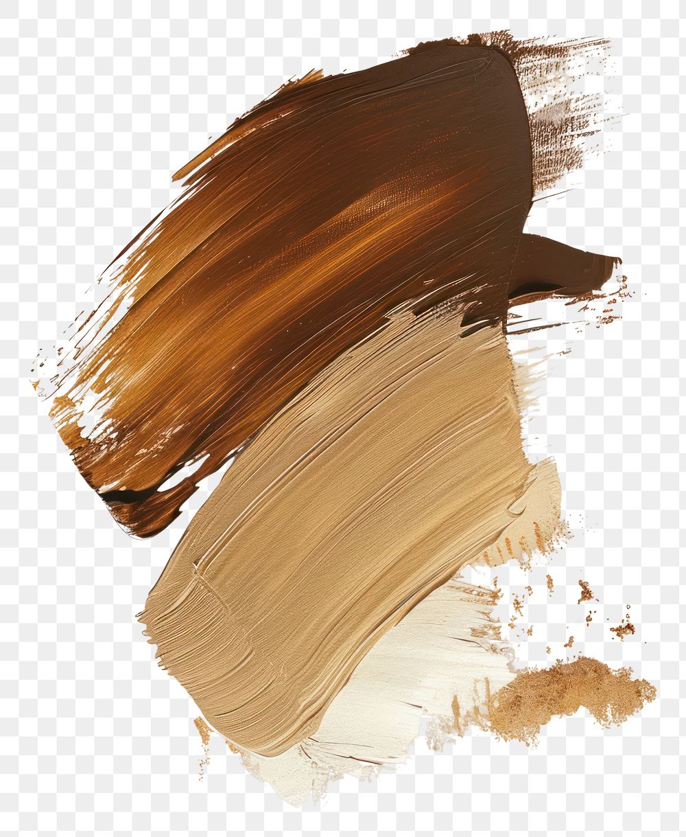 PNG Brown brush stroke backgrounds abstract painting.