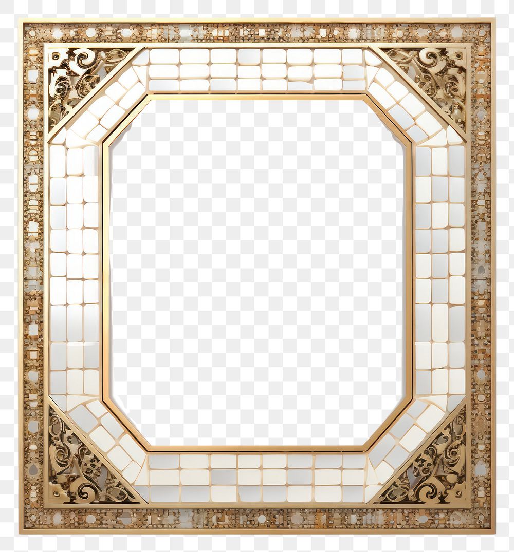 PNG  Arch frame gold white background architecture.