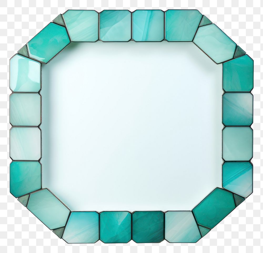 PNG  Octagon turquoise gemstone jewelry.
