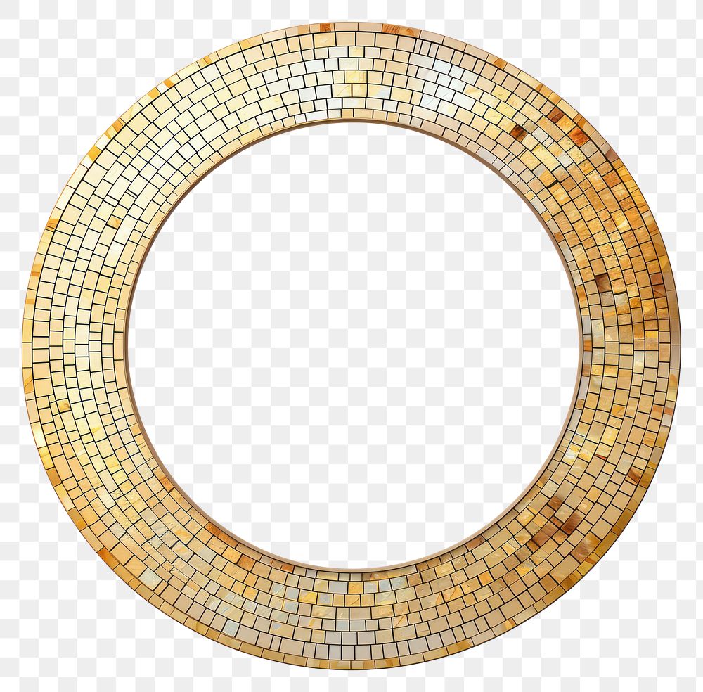 PNG  Circle mosaic circle art.