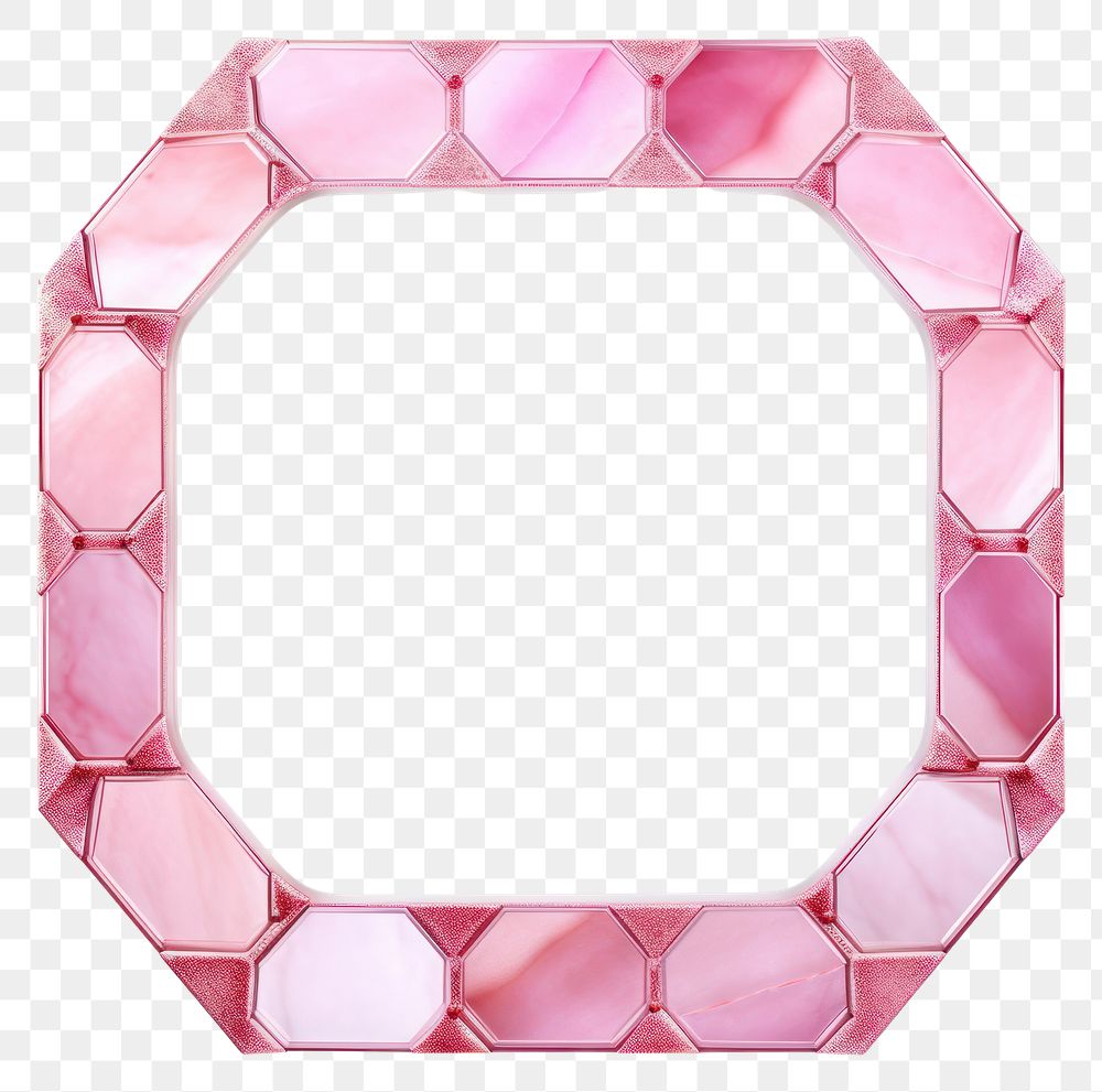 PNG  Pink Octagon pink white background rectangle.