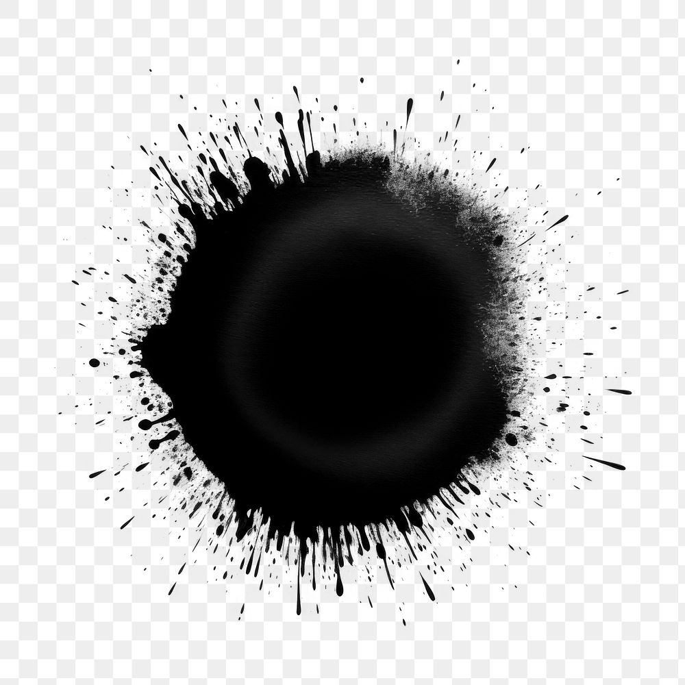 PNG Black dot backgrounds white background splattered