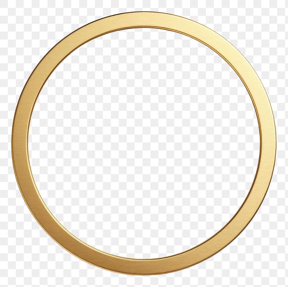 PNG Circle shape jewelry gold white background. AI generated Image by rawpixel.