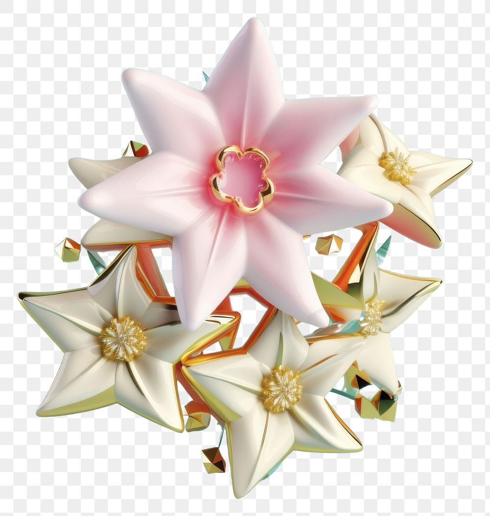 PNG Jewelry flower plant celebration.