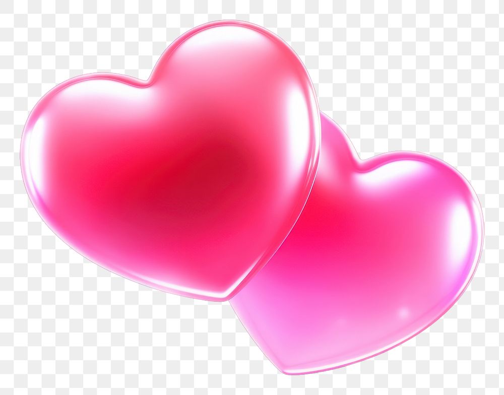 PNG Heart abstract night pink. AI generated Image by rawpixel.