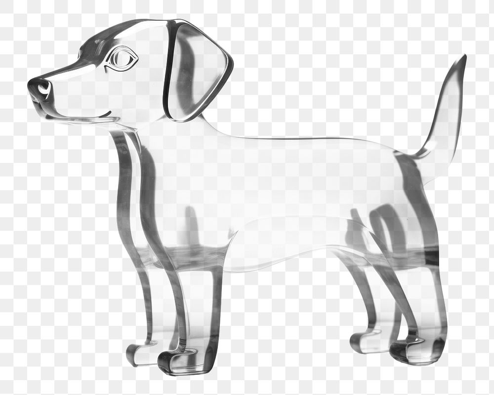 PNG Dog figurine animal mammal.