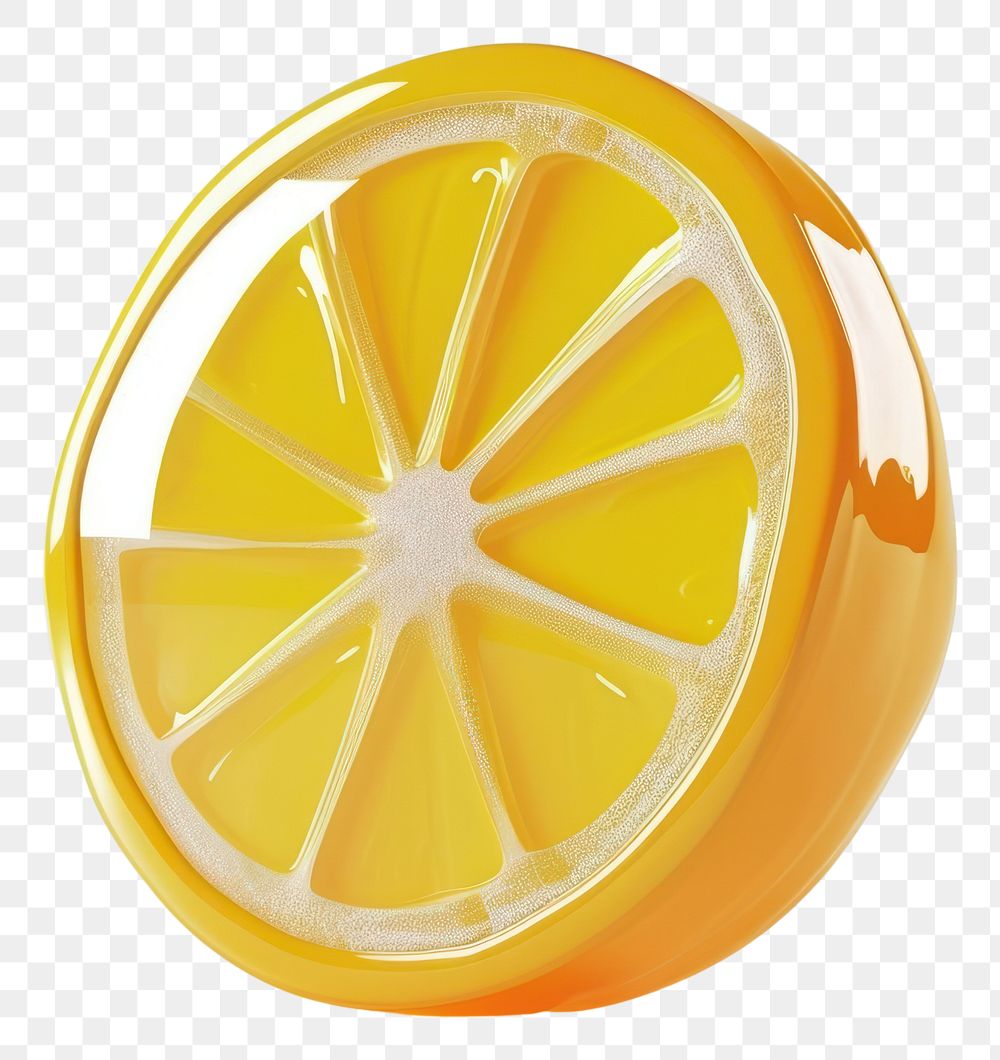 PNG Lemon icon fruit wheel plant.