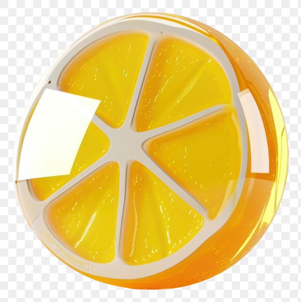 PNG Lemon icon fruit wheel glass.