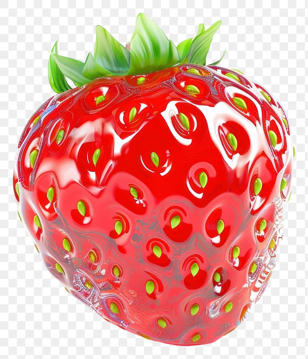 PNG Strawberry icon fruit plant food.