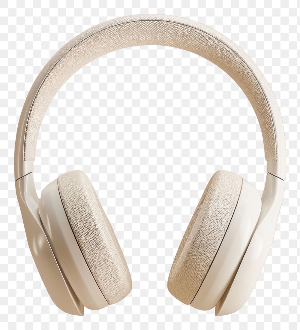 PNG  Wireless headphone mockup headphones headset electronics.