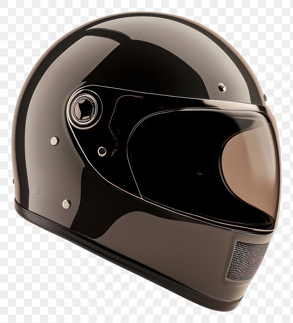 PNG Front side motorcycle helmet mockup protection headgear headwear.