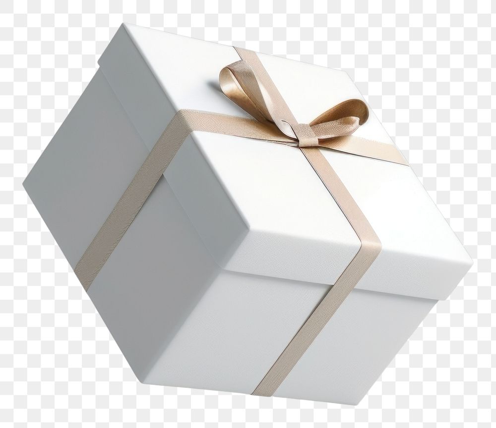 PNG Gift box mockup celebration anniversary letterbox.