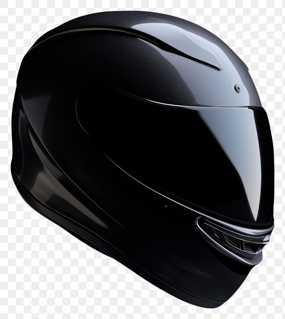 PNG  Motorcycle helmet mockup black black background monochrome.