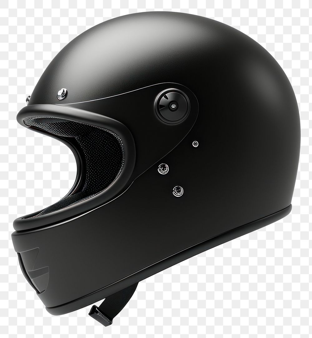 PNG  Motorcycle helmet mockup gray background monochrome protection.