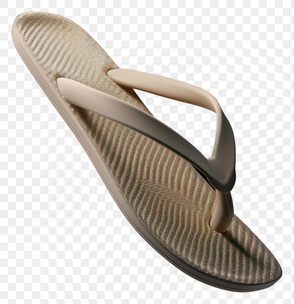 PNG Sandals mockup flip-flops footwear black background.