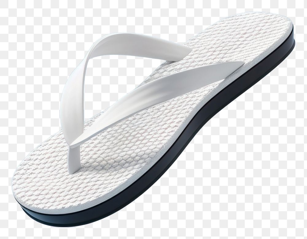 PNG Sandals mockup flip-flops footwear blue.