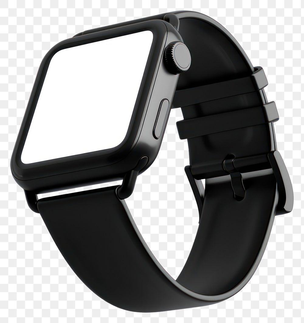 PNG Smart watch mockup wristwatch electronics technology.