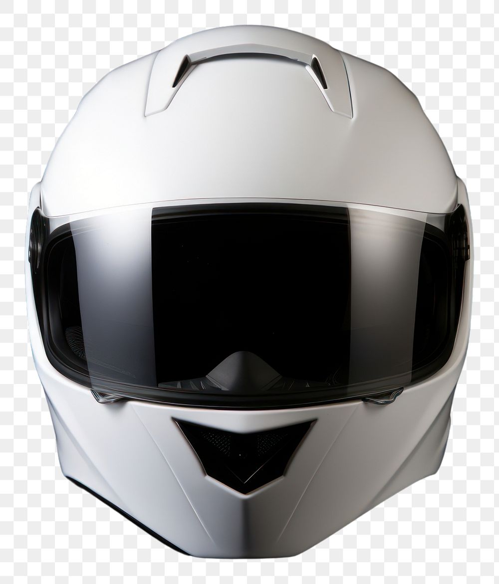 PNG Full face motorcycle helmet white protection headwear.