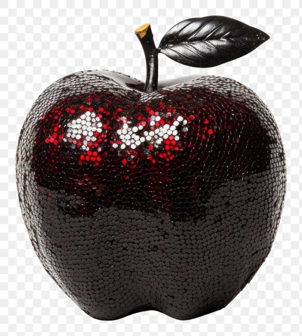 PNG Black apple fruit plant Premium PNG rawpixel