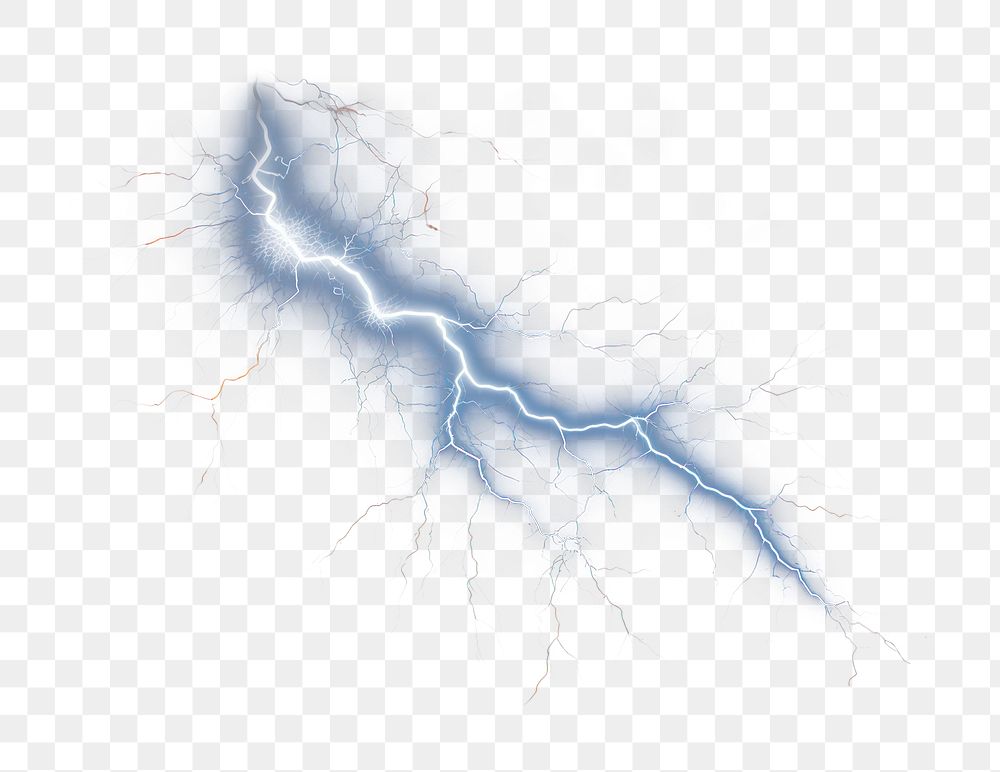 PNG Lightning effect thunderstorm nature night