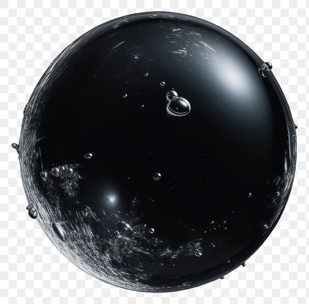PNG Water bubble effect astronomy sphere space.