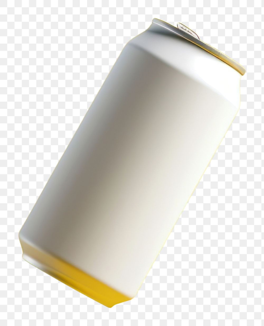 PNG Soda can yellow tin yellow background.