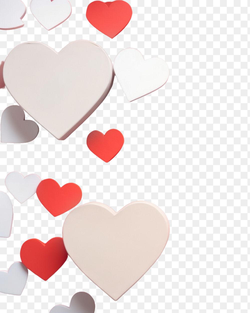 PNG  Gift box heart backgrounds celebration decoration. AI generated Image by rawpixel.