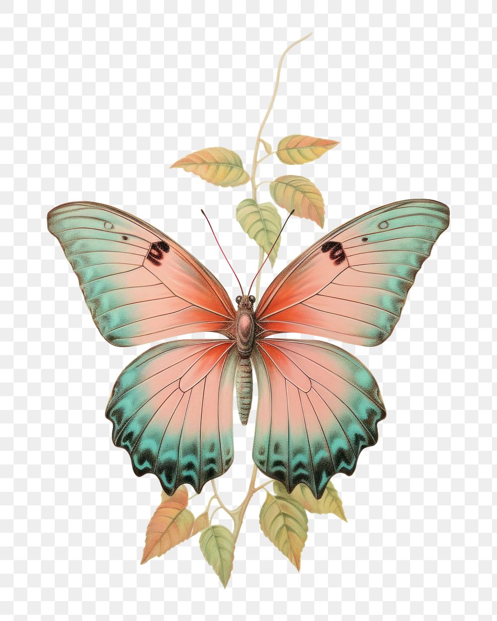 PNG  Wallpaper butterfly shallowtail drawing sketch animal
