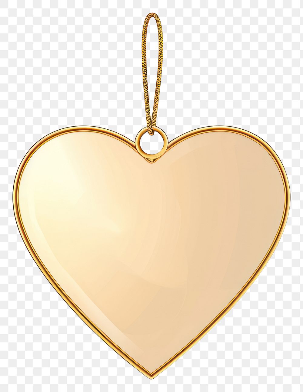 PNG  Gold heart jewelry pendant locket