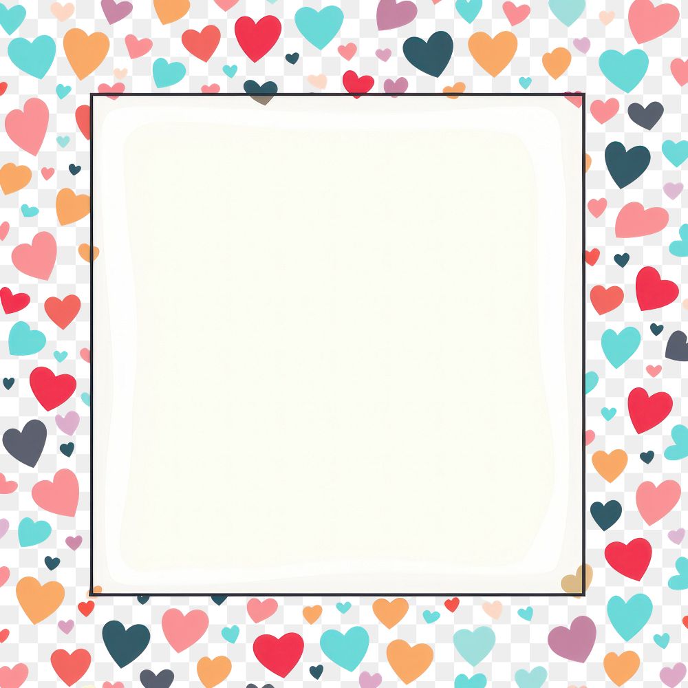 PNG  Heart backgrounds pattern paper. AI generated Image by rawpixel.