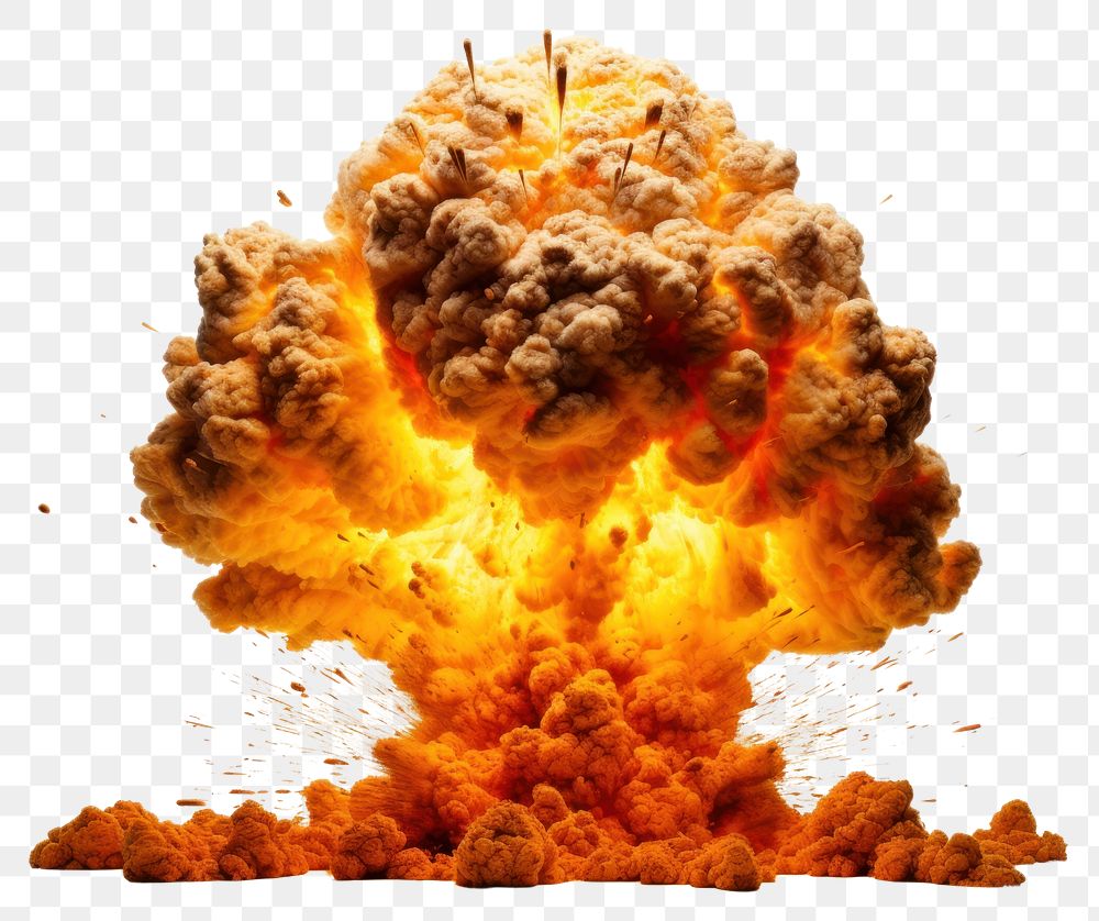 PNG  Nuclear explosion bonfire destruction misfortune