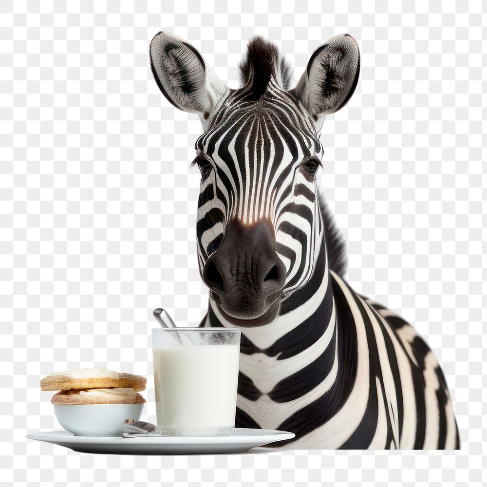 PNG Photo of zebra wildlife animal mammal. AI generated Image by rawpixel.