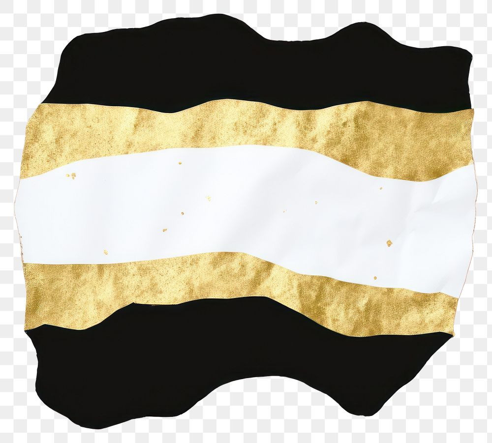 PNG  Abstract shape ripped paper gold white background rectangle.