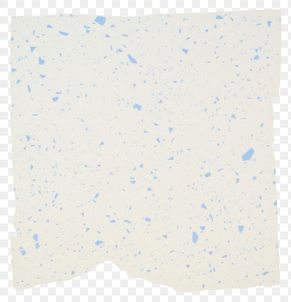 PNG  Blue terrazzo ripped paper backgrounds white background splattered.
