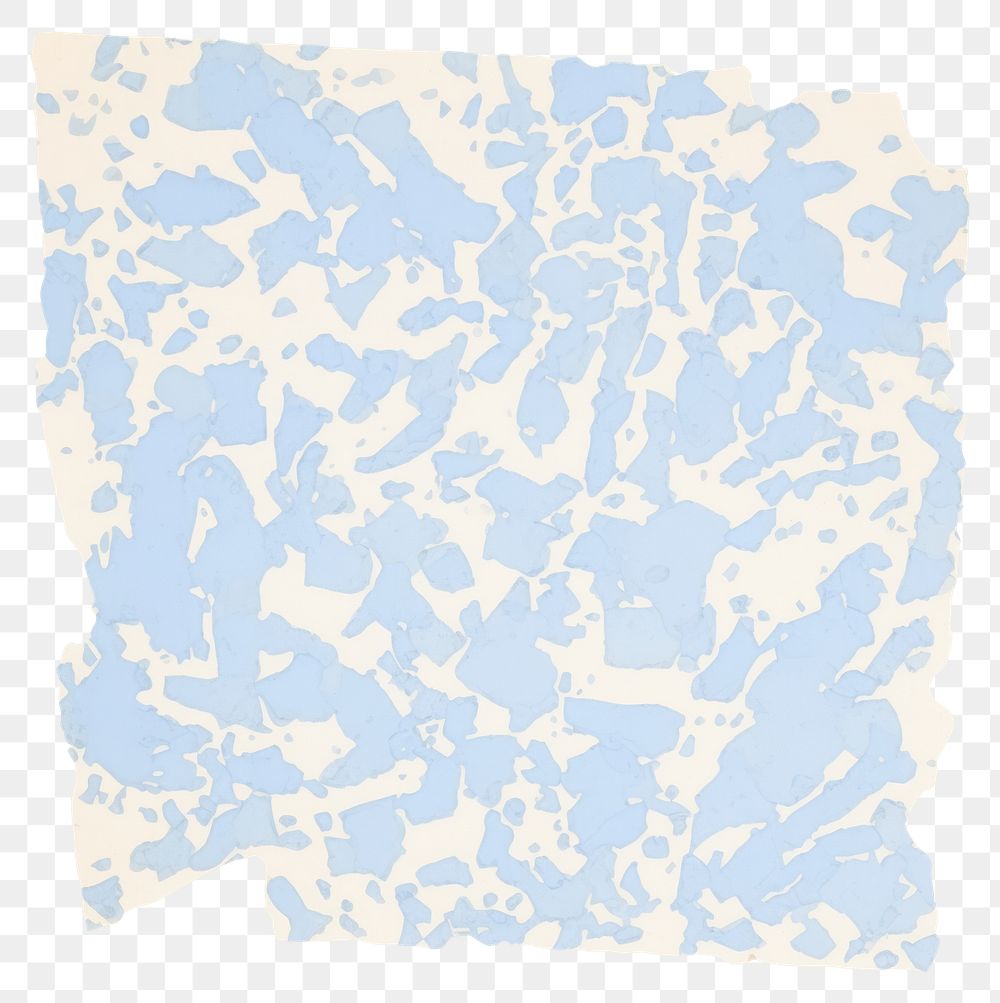 PNG  Blue terrazzo ripped paper backgrounds map white background.