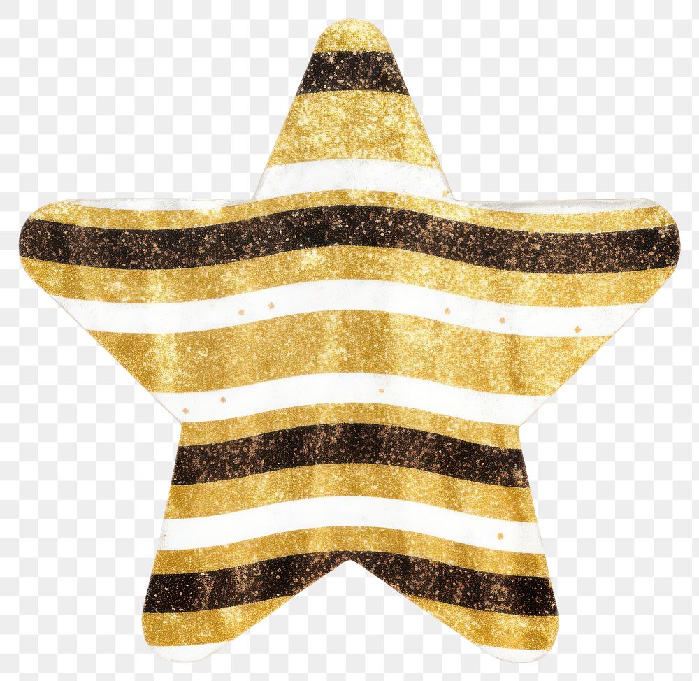 PNG  Chevron in star shape ripped paper white background celebration echinoderm.