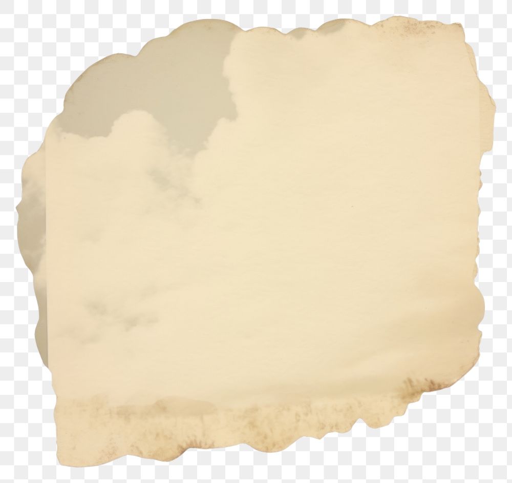 PNG  Cloud ripped paper backgrounds white background rectangle.
